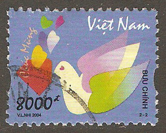 N. Vietnam Scott 3207 Used